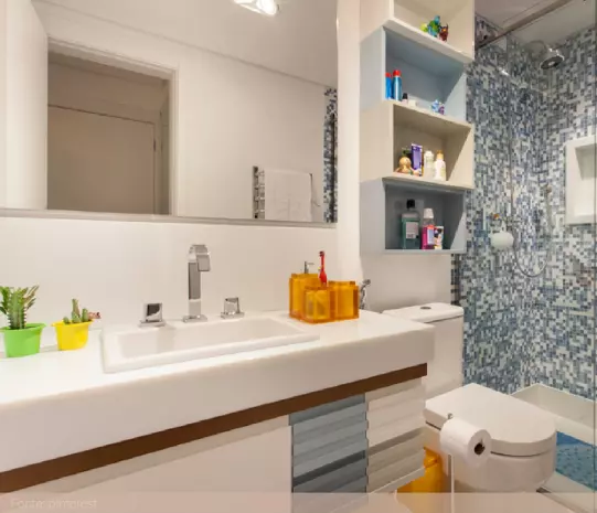 Decoração para banheiro infantil – Por Imaginari Interiores & Iluminação!