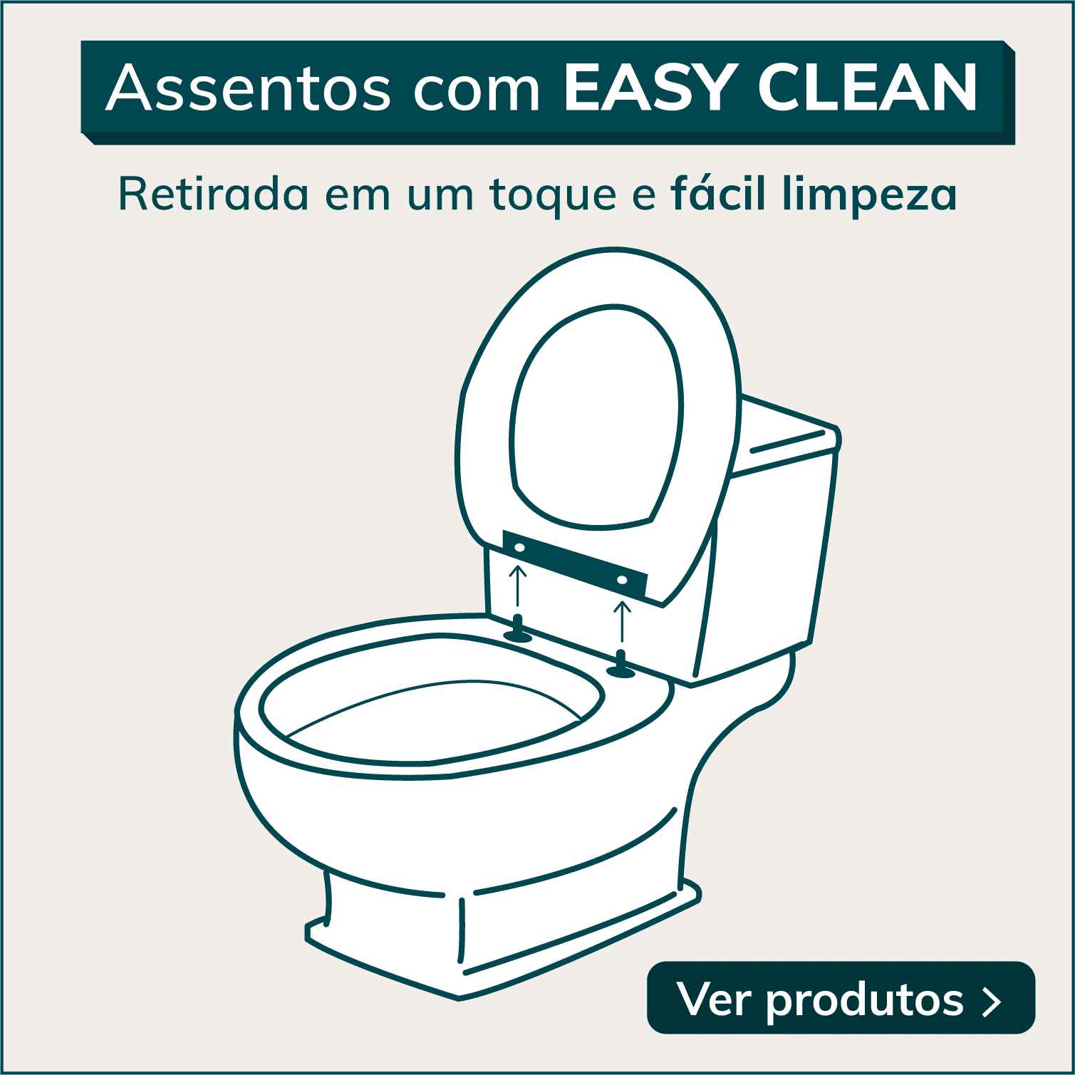 Assento easy clean