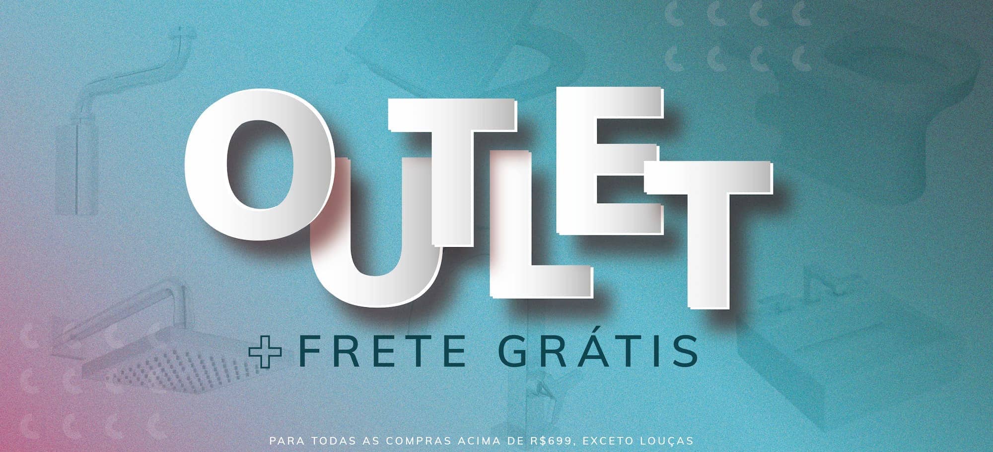 Outlet + FRETE GRÁTIS