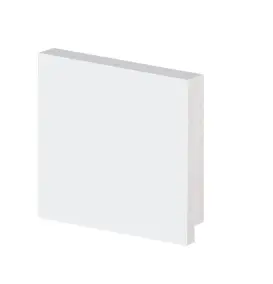Rodapé Liso 50007 7cm Branco - Arquitech - Liven Casa