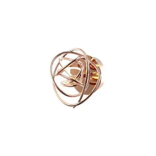 Arandela Led Ninho Rosê Gold - Bella Iluminação - Liven Casa