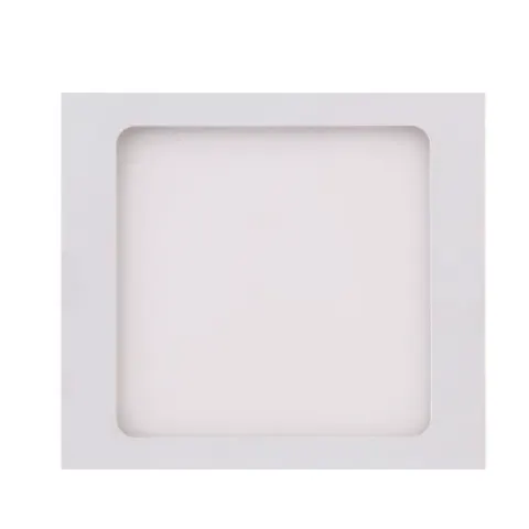 Painel Led de Embutir Quadrado 17x17cm 12w Branco - Brilia - Liven Casa