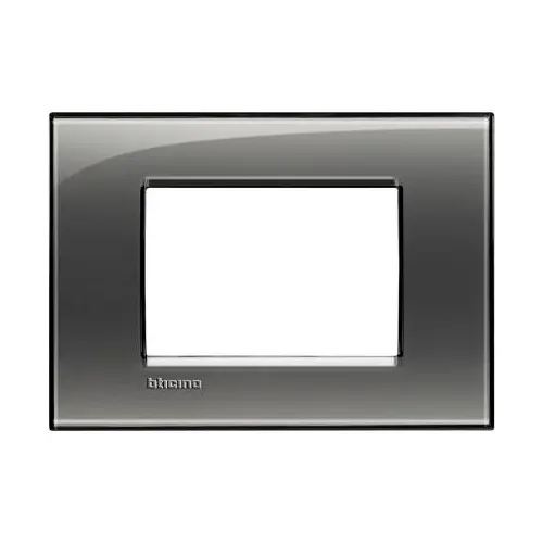 Placa Living Light 4X2 3 Postos Londra - Bticino - Liven Casa