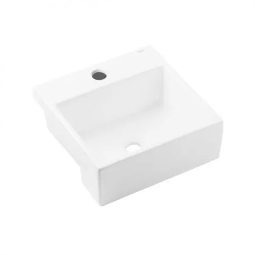 Cuba Semi Encaixe para Banheiro Basic 41X41cm Branco - Celite