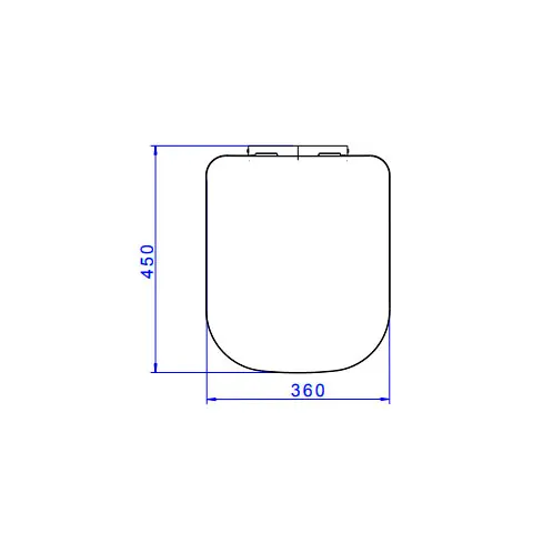 Assento Plástico Quadra/Polo/Unic Slow Close AP215 Creme - Deca - Liven Casa