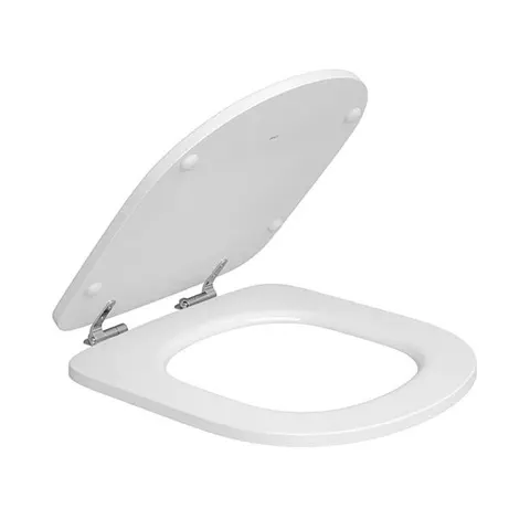 Assento Poliéster Vogue Plus AP51 Branco/Cromado - Deca - Liven Casa