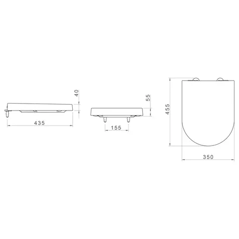 Assento Termofixo Carrara/Lk/Nuova/Level Slow Close e Esyclean AP236 Branco - Deca - Liven Casa