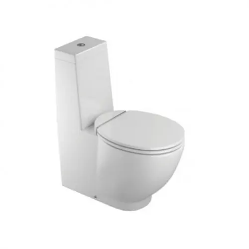Bacia para Caixa Acoplada Dream P320 com Assento Branco/Cromado - Deca - Liven Casa