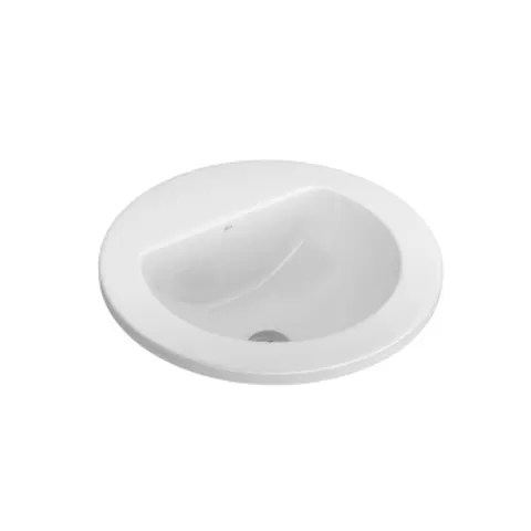 Cuba de Sobrepor para Banheiro Redonda L1272 Branco - Deca - Liven Casa