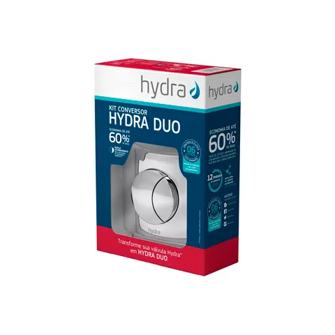 Kit Conversor Hydra Max para Hydra Duo Cromado - Deca - Liven Casa