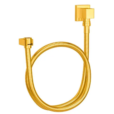 Ligação Flexível para Ducha Quadrada 170cm Gold - Deca - Liven Casa