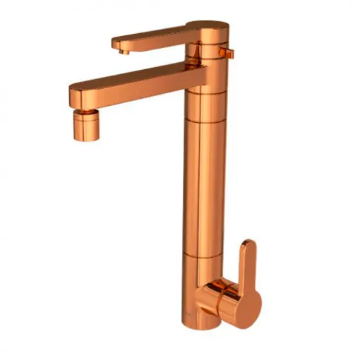 Misturador Moncomando de Mesa para Cozinha Twin com Filtro Red Gold - Deca - Liven Casa
