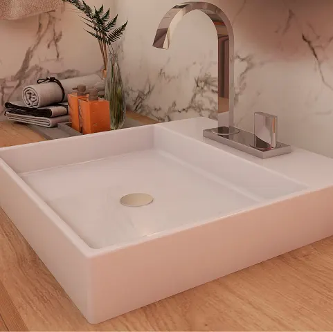 Válvula de Escoamento Click Cromado - Deca - Liven Casa