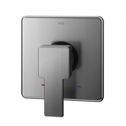 Acabamento Monocomando para Ducha Edge Base Deca Grafite Escovado - Docol - Liven Casa