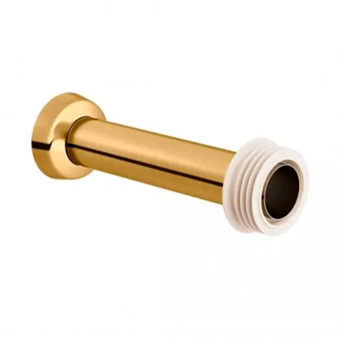 Tubo de Ligação para Bacia Convencional 20cm Ouro Escovado - Docol - Liven Casa