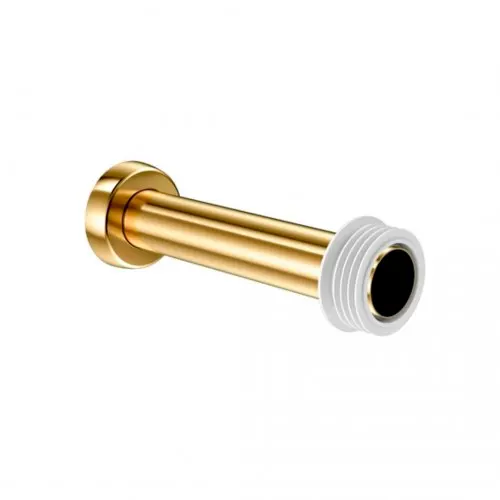 Tubo de Ligação para Bacia Convencional 30cm Ouro Polido - Docol - Liven Casa