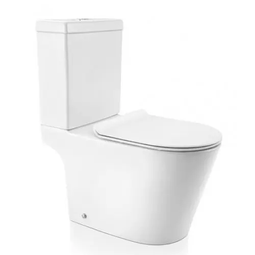Kit Liss Bacia + Caixa Acoplada + Assento Branco - Docol - Liven Casa