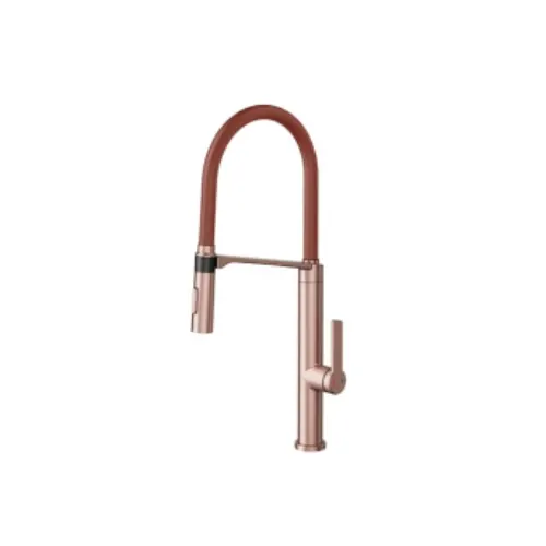 Misturador Monocomando de Mesa para Cozinha Doc Bica Alta Cobre Escovado/Corten - Docol - Liven Casa