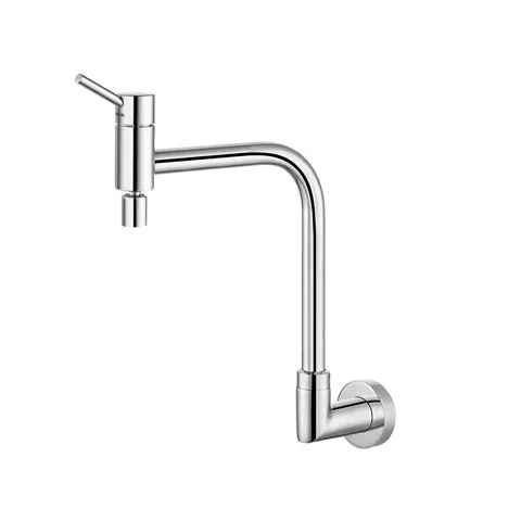 Torneira de Parede para Cozinha Lóggica Bica Móvel 90° Cromado - Docol - Liven Casa