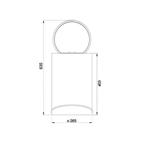 Lixeira 12 Litros com Pedal Tampa Preta Inox Escovado - Ghelplus - Liven Casa