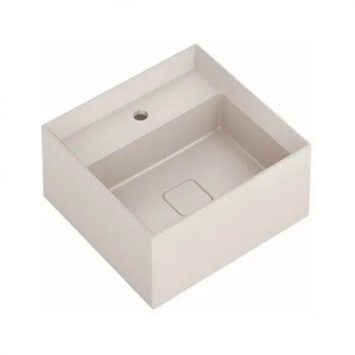 Cuba de Apoio para Banheiro Platinum 45X42cm Champagne - Incepa - Liven Casa