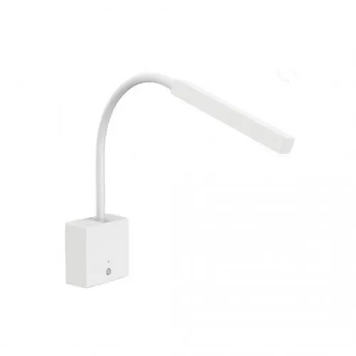 Arandela Led Dimmer Snake USB 2W 4146W Branco - Interlight - Liven Casa