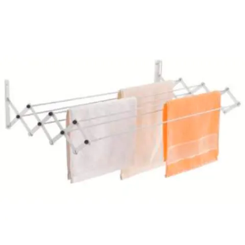 Varal Sanfonado 77x43cm Aço Inox - Maxeb - Liven Casa