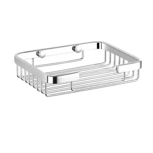 Suporte Aramado Quadrado Cromado - Beapina - Liven Casa