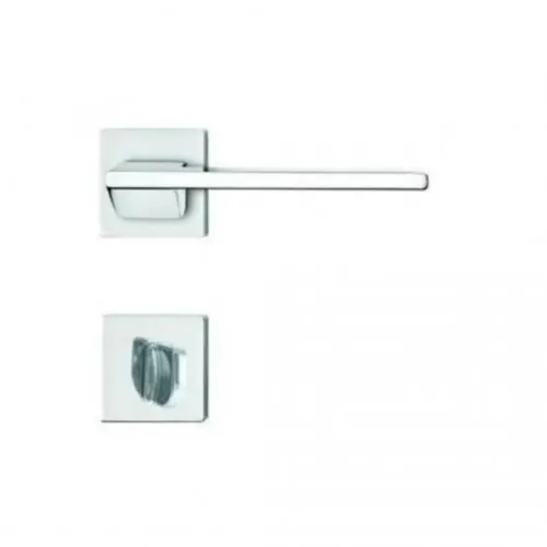 Fechadura para Banheiro MZ440 R205 Cromado - Papaiz - Liven Casa