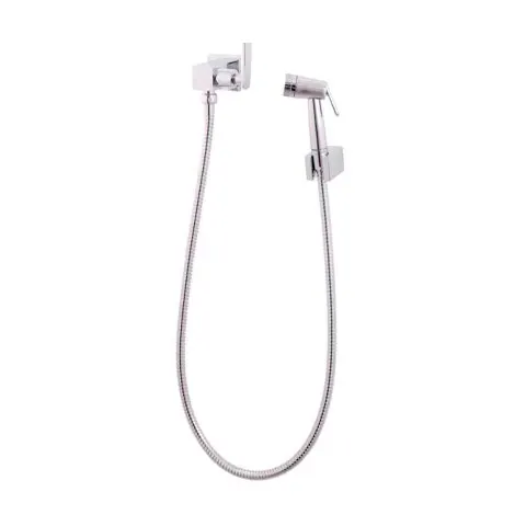 Ducha Higiênica com Registro Ocean sem Derivação Cromado - Perflex - Liven Casa