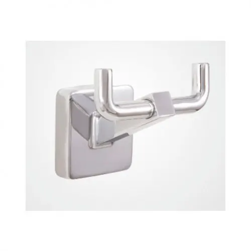 Cabide Duplo Like Square Cromado - Perflex - Liven Casa