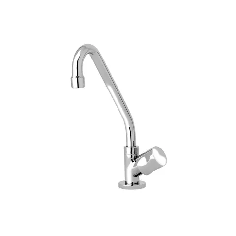 Torneira de Mesa para Cozinha Onda Bica Móvel Cromado - Perflex - Liven Casa