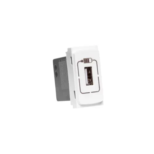 Módulo Zeffia para Carreagor USB Branco - Pial Legrand - Liven Casa