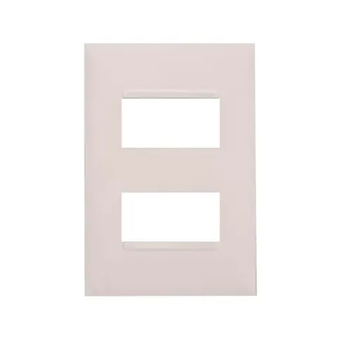 Placa Pial Plus+ 4X2cm 2 Postos Separados Branco - Pial Legrand - Liven Casa
