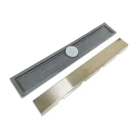 Ralo Linear Tampa Inox Eco 60X7,5 - Pretty Jet - Liven Casa