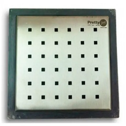 Ralo Tampa Perfurada Eco Inox 15X15 - Pretty Jet - Liven Casa