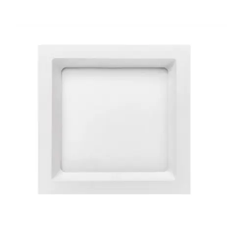 Painel Deep Quadrado 12W 3000K 16,7x16,7cm Branco - Stella - Liven Casa