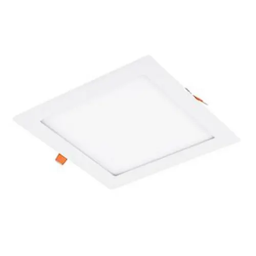 Painel Led Embutir Quadrado 30cm Bivolte Amarelo 25W - Stella - Liven Casa