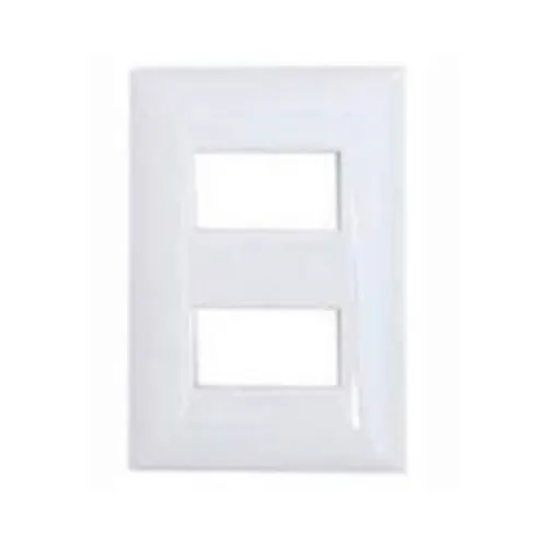 Placa Separada Dois Postos 4x2cm M5P2 Branco - Thesi - Liven Casa