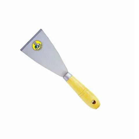 Espátula Rígida 8cm em Aço Carbono com Cabo de Madeira - Tramontina - Liven Casa