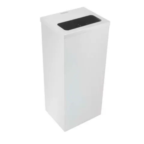 Lixeira Square com Tampa 50L Inox - Tramontina - Liven Casa