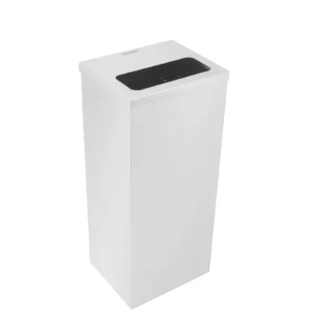 Lixeira Square com Tampa 50L Inox - Tramontina - Liven Casa