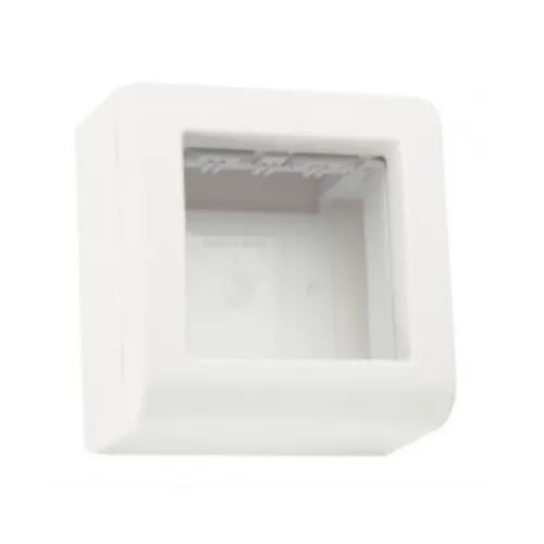 Caixa de Sobrepor Lizflex Dois Postos Branco - Tramontina - Liven Casa