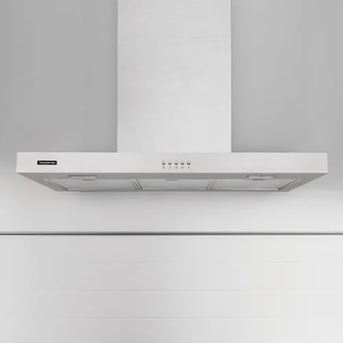 Kit Para Cozinha Cooktop a Gás Tramontina Brasil + Coifa New Dritta 90cm Preto/ Inox - Tramontina - Liven Casa